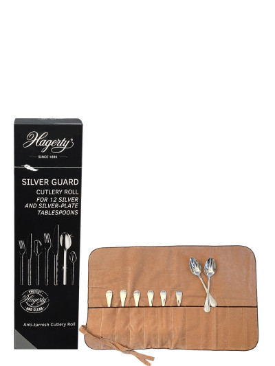 Silver Guard 12 Table Spoons Anlaufschutz-Tasche für Suppenlöffel aus Silber | HAGERTY