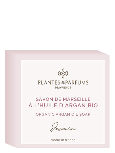Marseilleseife mit Arganöl 100g Jasmin | PLANTES & PARFUMS