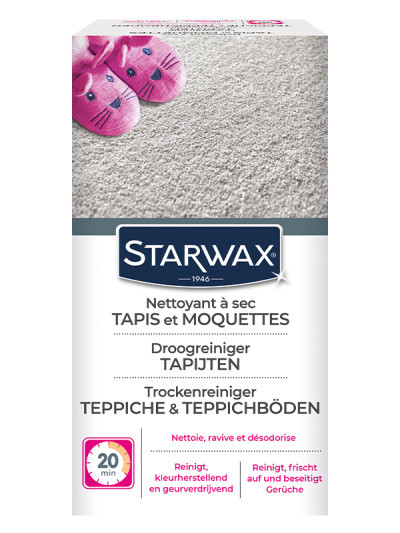 Trockenreiniger Teppiche & Teppichböden 500g  | STARWAX