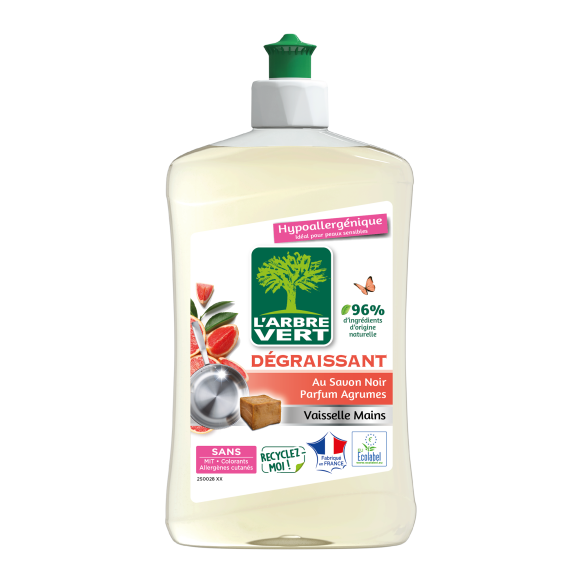 Liquide vaisselle écologique Dégraissant 500ml