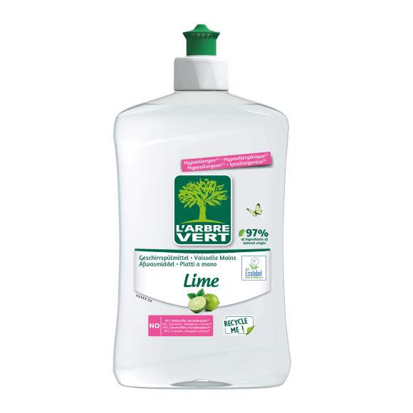 Liquide Vaisselle écologique Citron Vert 500ml