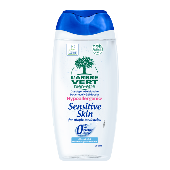 Duschgel Sensitive Skin 260ml - Hypoallergen, für die ganze Familie