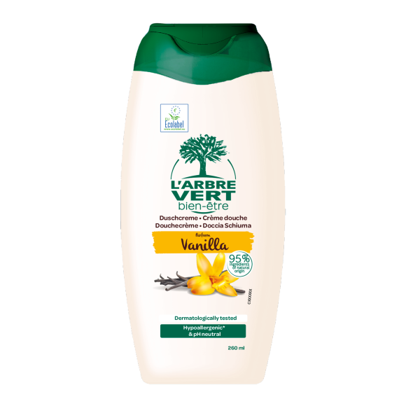 Ökologische Cremedusche Vanilleduft 260ml