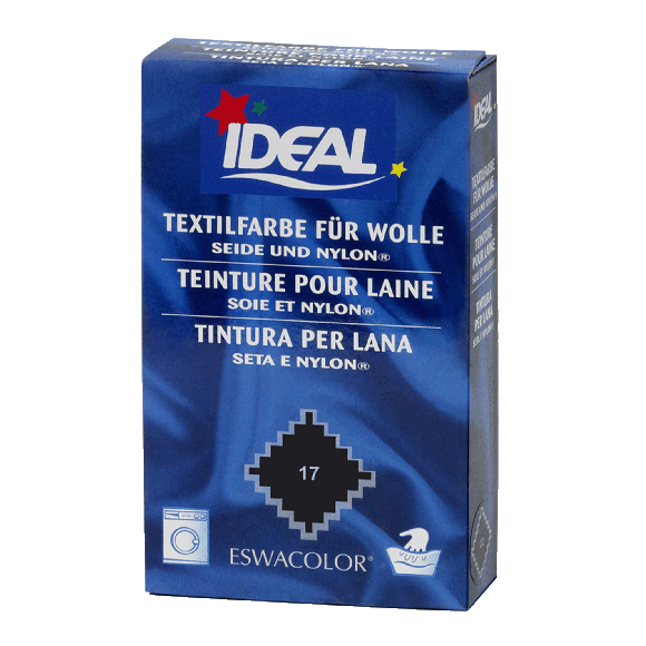 Teinture textile NOIR pour laine, soie et nylon 17