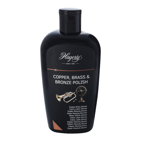 Lotion entretien cuivre laiton bronze Hagerty Copper Brass & Bronze Polish 250 ml