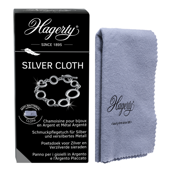 Chiffon entretien bijoux argent Hagerty Silver Cloth 30x36 cm