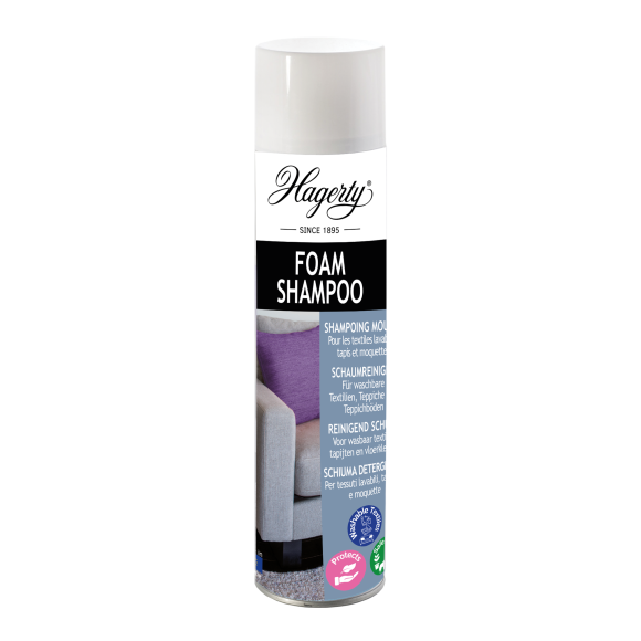 Shampoing mousse textiles lavables Hagerty Foam Shampoo 600ml