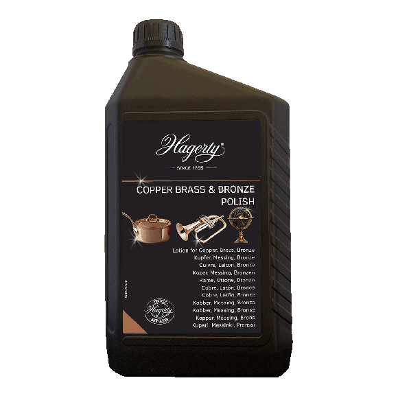 Lotion entretien cuivre laiton bronze Hagerty Copper Brass & Bronze Polish 2L