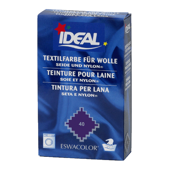Teinture textile VIOLET pour laine, soie et nylon 40