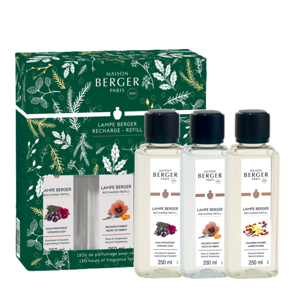 Coffret Recharges Lampe Berger Magical 250ml 