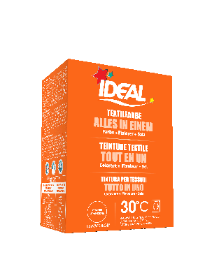 Textilfarbe ORANGE Alles in Einem 230g