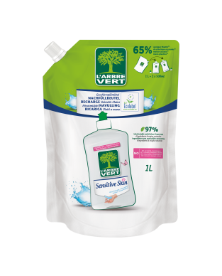 Ökologisches Geschirrspülmittel Sensitive Skin 1L Refill