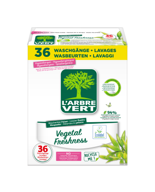 Lessive poudre écologique Vegetal Freshness 1.8kg