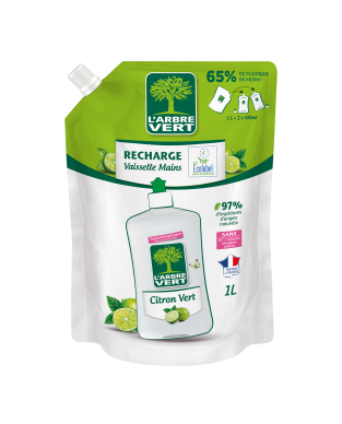 Ökologisches Geschirrspülmittel Limette 1L Refill