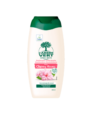 Crème douche écologique parfum Cherry Flowers 260ml