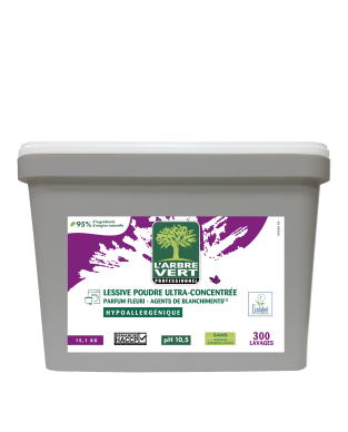 Lessive poudre écologique 15,1kg Professionnel