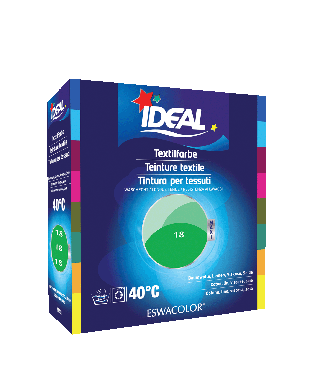 Teinture textile CHLOROPHYLLE pour coton, lin, viscose, soie 18