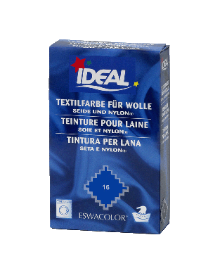 Teinture textile BLEU FRANCE pour laine, soie et nylon 16