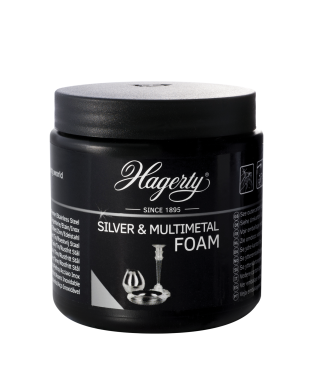 Mousse nettoyante argenterie Hagerty Silver & Multimetal Foam 185g