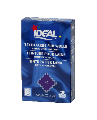 Textilfarbe VIOLETT für Wolle, Seide und Nylon 40