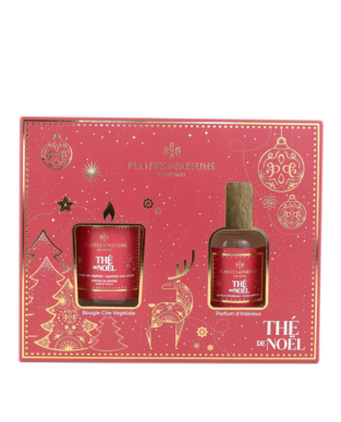 Duo Mini Duftkerze & Raumspray Weihnachtstee