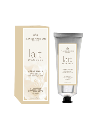 Crème mains Lait d'Ânesse Avoine & Lys 75ml