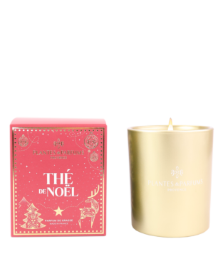 Pflanzliche Duftkerze Weihnachtstee 180g