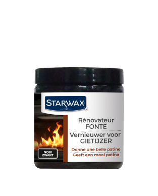 Rénovateur fonte noir pour poêle et cheminée 200ml
