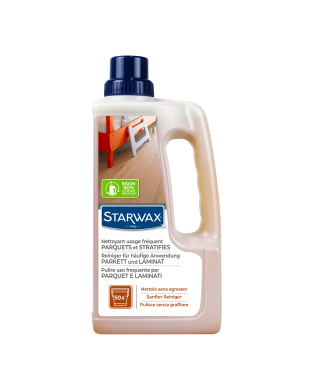 Nettoyant usage fréquent parquets & sols stratifiés 1L