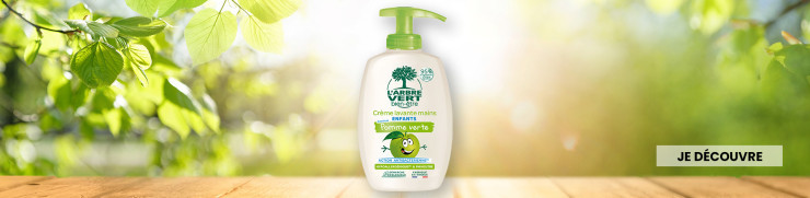 Imbiex.ch - Savon liquide écologique pour enfants parfum pomme verte