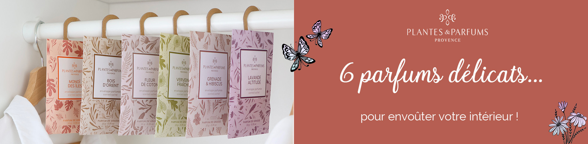 Imbiex.ch - Plantes & Parfums Enveloppes Parfumées