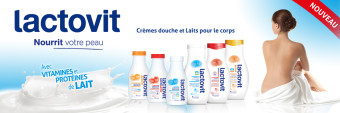 LACTOVIT: Des produits d'hygiène corporelle pour nourrir votre peau!