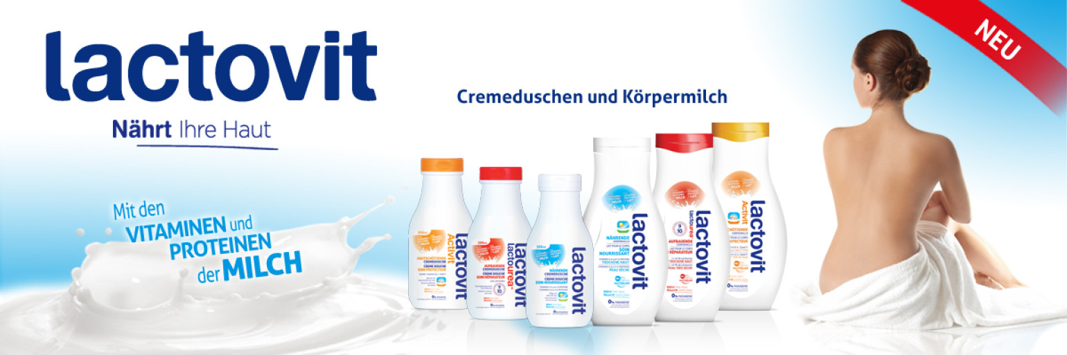 LACTOVIT : Die ideale Pflege, um Ihre Haut zu nähren!