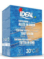 Teinture textile JEANS bleu Tout en 1 350g | IDEAL / ESWACOLOR