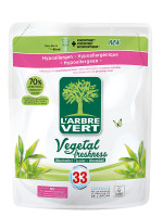 Recharge lessive liquide écologique Vegetal Freshness 1.5L | L'ARBRE VERT