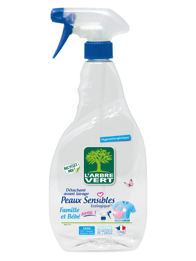 Fleckenentferner Spray Empfindliche Haut 740ml | L'ARBRE VERT