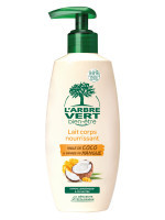 Lait corporel écologique nourrissant à l'huile de coco 250ml | L'ARBRE VERT