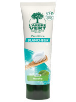 Dentifrice écologique Blancheur 75ml | L'ARBRE VERT