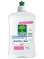 Liquide Vaisselle écologique Peaux Sensibles 500ml | L'ARBRE VERT