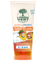 Ökologische Zahnpasta Kinder mit Tutti Frutti Geschmack 50ml | L'ARBRE VERT