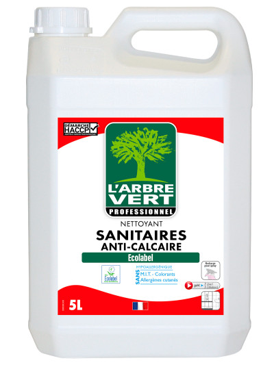 Nettoyant anti-calcaire écologique 5L Professionnel | L'ARBRE VERT