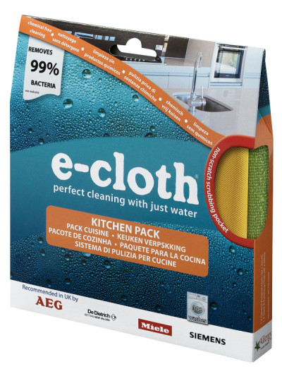 Pack de chiffons microfibre cuisine | E-CLOTH