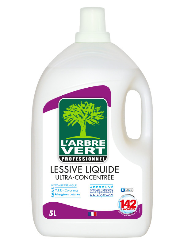 L'ARBRE VERT  Lessive liquide écologique 5L Professionnel