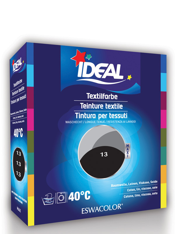 Teinture textile NOIR Tout en 1 230g