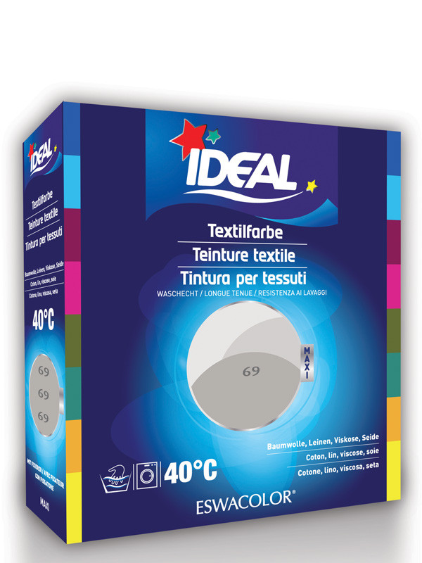 Teinture gris clair pour tisu