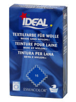 Textilfarbe BLAU für Wolle, Seide und Nylon 16 | IDEAL / ESWACOLOR