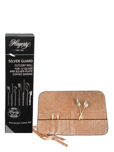 Silver Guard 12 Coffe Spoons Anlaufschutz-Tasche für Kaffeelöffel aus Silber | HAGERTY