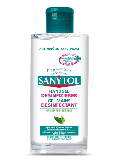Gel hydroalcoolique désinfectant 75ml | SANYTOL