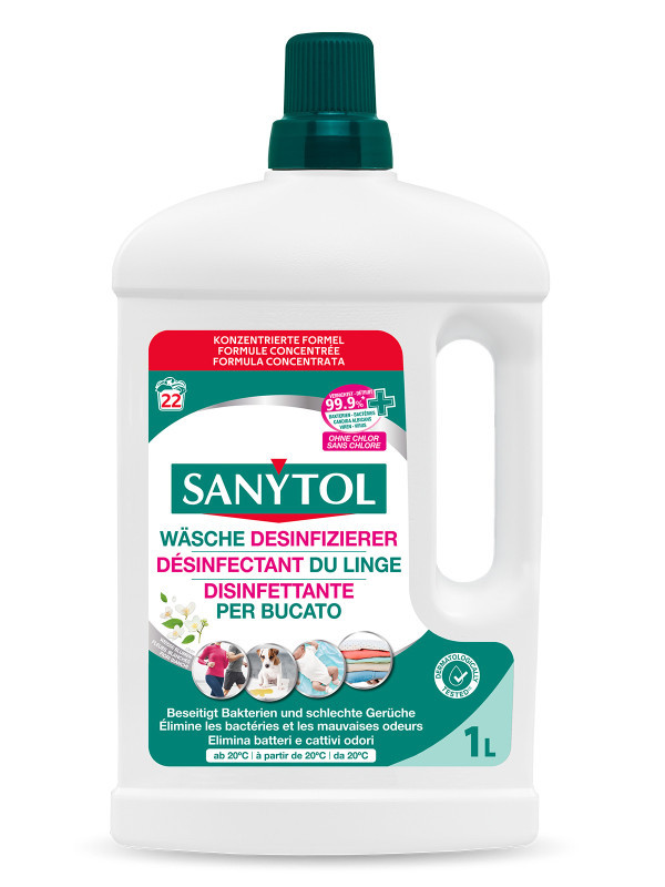 SANYTOL, Désinfectant du linge 1l, Sanytol