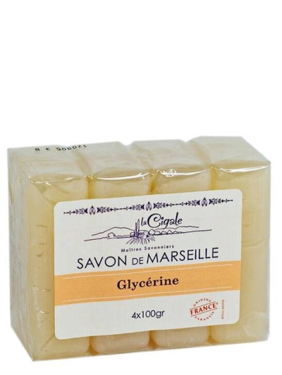 Savon de Marseille 4 x 100g | LA CIGALE